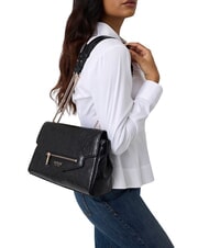 GUESS ANTONIA Schultertasche mit zwei Henkeln SCHWARZ - Damentaschen - 2