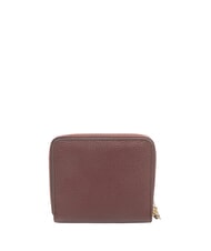 BORBONESE BIRDIE Mittelgro&szlig;e Ledergeldb&ouml;rse Merlot/Natural Op - Brieftaschen Damen - 3