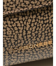 BORBONESE NODI Mini-Schultertasche natur op / schwarz - Damentaschen - 3