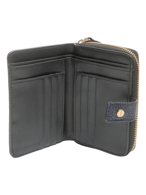 FLEXOS SOFT Mittlere Geldb&ouml;rse Schwarz - Brieftaschen Damen