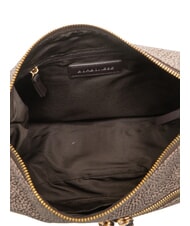 BORBONESE LUNA FLEXOS ZIP Umh&auml;ngetasche natur op/dunkelbraun - Damentaschen - 5