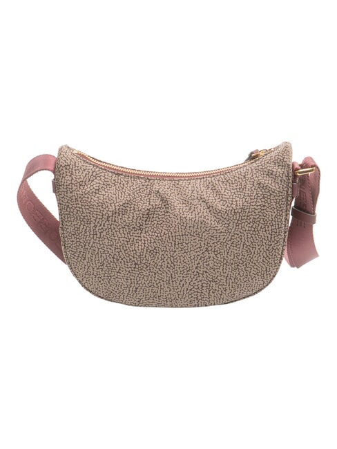 LUNA DOWNTOWN Mini-Schultertasche natural op/merlot - Damentaschen