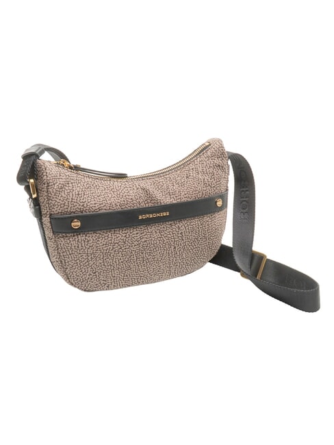 LUNA DOWNTOWN Mini-Schultertasche natur op / schwarz - Damentaschen