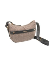 BORBONESE LUNA DOWNTOWN Mini-Schultertasche natur op / schwarz - Damentaschen - 2