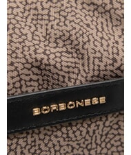 BORBONESE LUNA DOWNTOWN Verstellbare Schultertasche natur op / schwarz - Damentaschen - 3