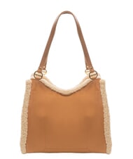 BORBONESE SUEDE LOGO Schultertasche Leder - Damentaschen - 4