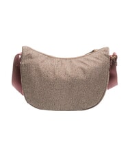 BORBONESE LUNA DOWNTOWN Verstellbare Schultertasche natural op/merlot - Damentaschen - 4