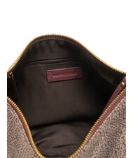 BORBONESE LUNA DOWNTOWN Verstellbare Schultertasche natural op/merlot - Damentaschen - 5