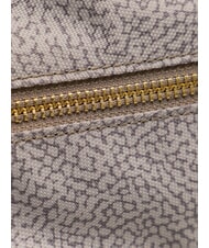 BORBONESE LUNA FLEXOS ZIP Schultertasche, verstellbar Moos - Damentaschen - 3