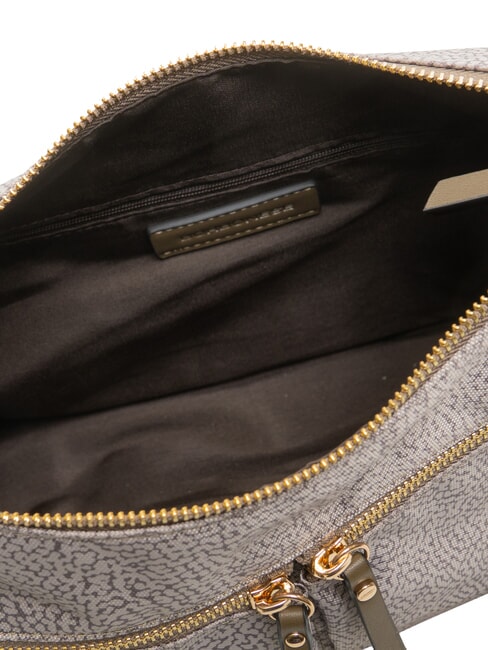 LUNA FLEXOS ZIP Schultertasche, verstellbar Moos - Damentaschen