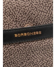 BORBONESE LUNA DOWNTOWN Verstellbare Schultertasche natur op / schwarz - Damentaschen - 2