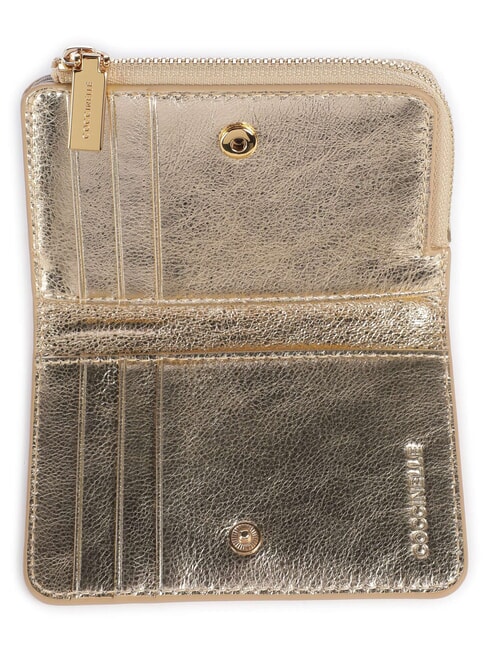 METALLIC SMOOTH METAL Ledergeldb&ouml;rse golden - Brieftaschen Damen