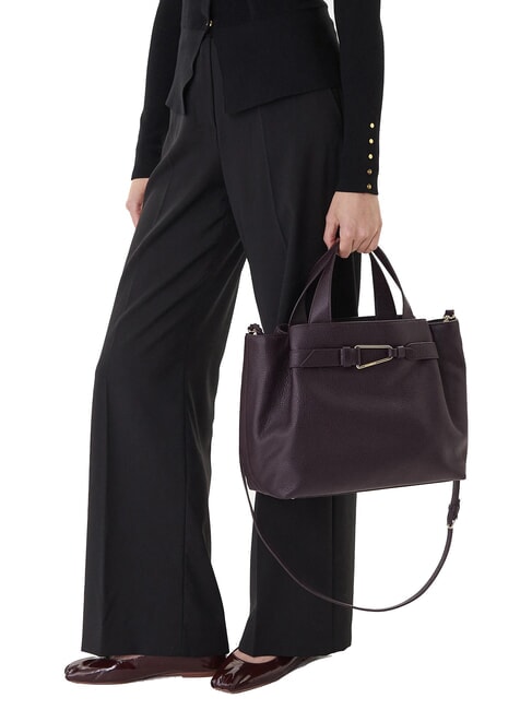 MALORY Handtasche mit Schulterriemen Pflaumen - Damentaschen