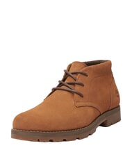 TIMBERLAND BRITTON SQUARE Niedrige Schn&uuml;rstiefelette aus Leder rostfarbenes Wildleder - Herrenschuhe - 5