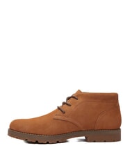 TIMBERLAND BRITTON SQUARE Niedrige Schn&uuml;rstiefelette aus Leder rostfarbenes Wildleder - Herrenschuhe - 2