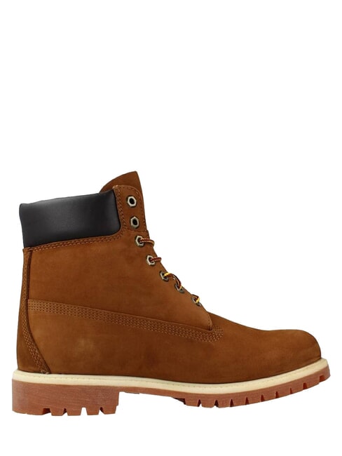 PREMIUM Schn&uuml;rstiefeletten aus Leder orange - Herrenschuhe