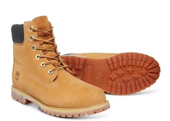 Stivaletti 6 ZOLL PREMIUM, aus Nubukleder gelb - Damenschuhe