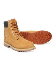 TIMBERLAND Stivaletti 6 ZOLL PREMIUM, aus Nubukleder gelb - Damenschuhe - 8